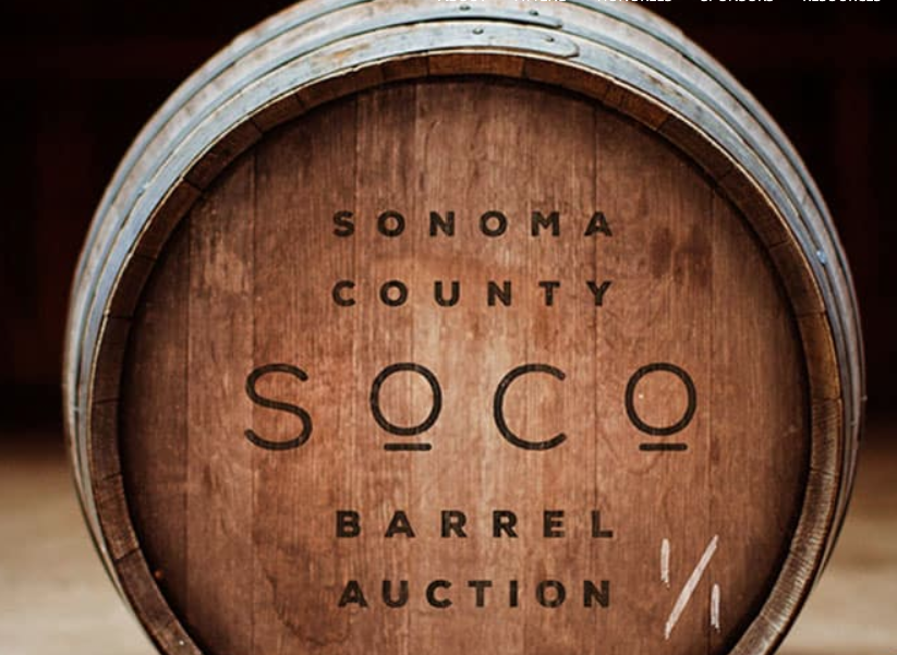 Sonoma County Barrel Auction- trade member event